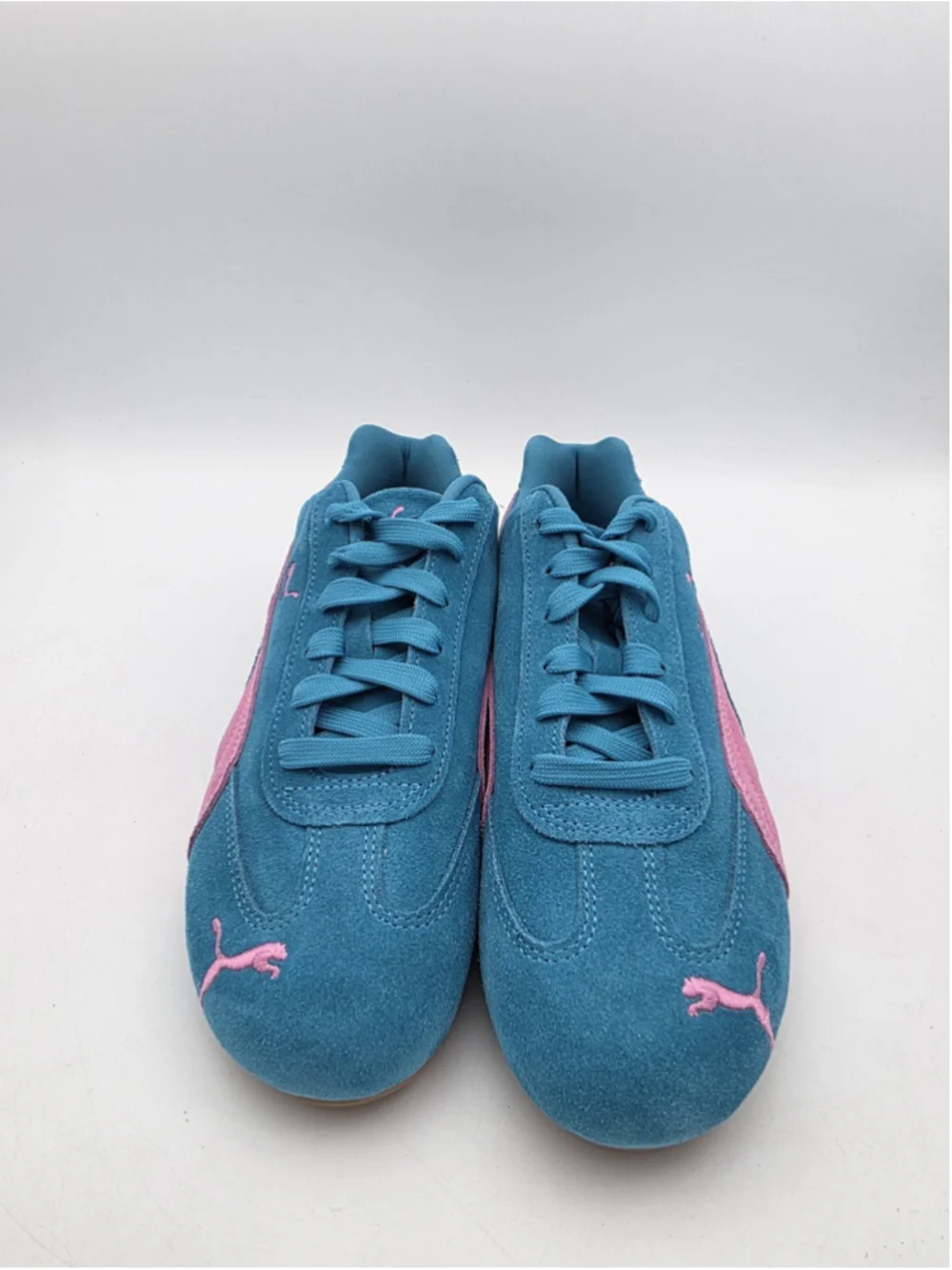 Puma Speedcat OG Tropical Blue Poised Pink Suede 400986-43 Size 8.5 Women’s